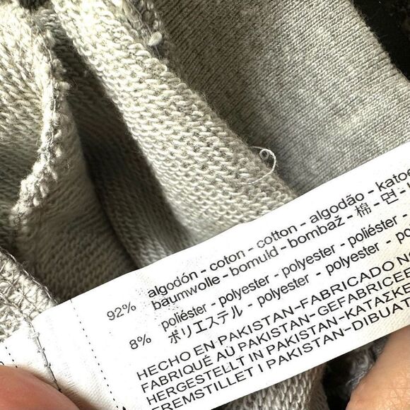 Zara Man grey distressed drawstring sweatpants - Picture 8 of 11